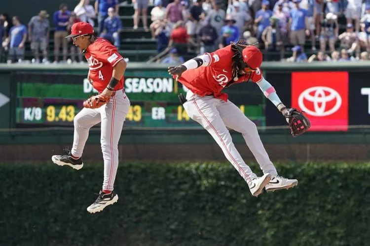 Santiago Espinal Celebrates