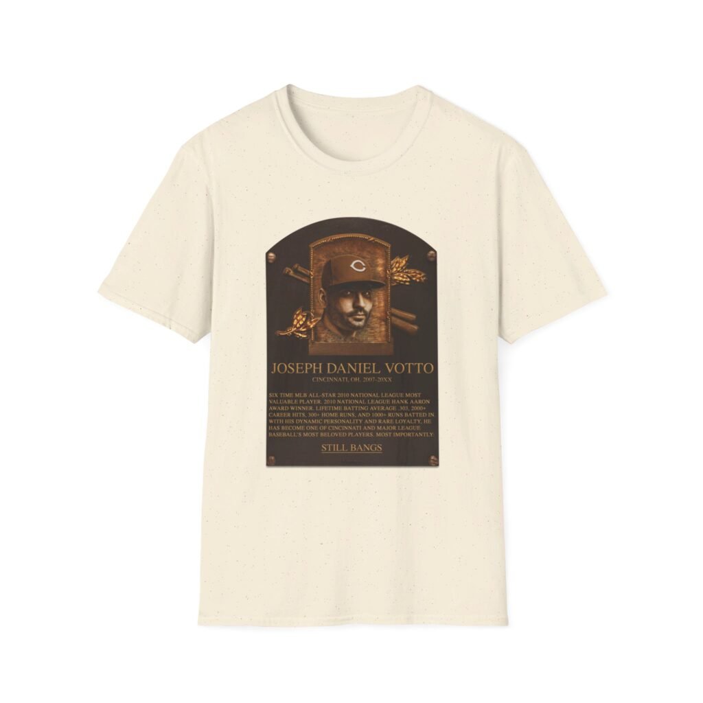 Reds Icon Joey Votto Says Goodbye To Cincinnati (Officially) 3 Joey Votto HOF Shirt