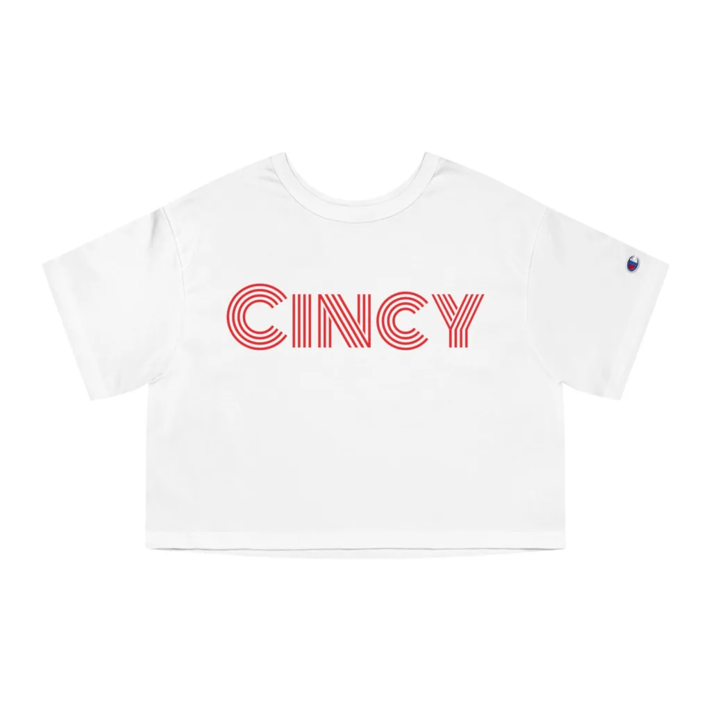 Reds Newest TV Deal Provides More Financial Ability 4 Cincy | Champion Women's Cropped T-Shirt