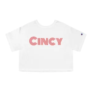 Cincy | Champion Women's Cropped T-Shirt