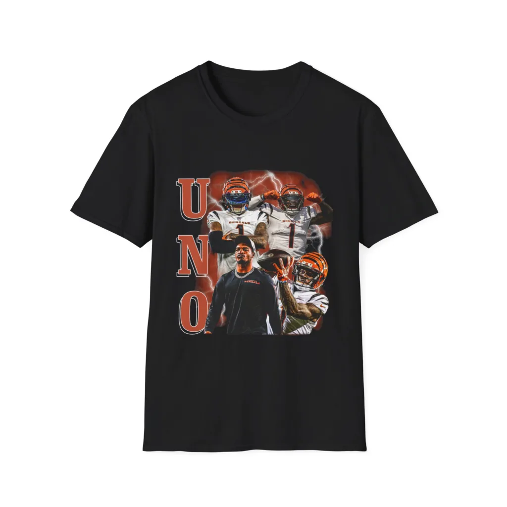 The Bengals Actually Won in Week One. 1 Ja'Marr Chase | Uno Retro Vintage t shirt