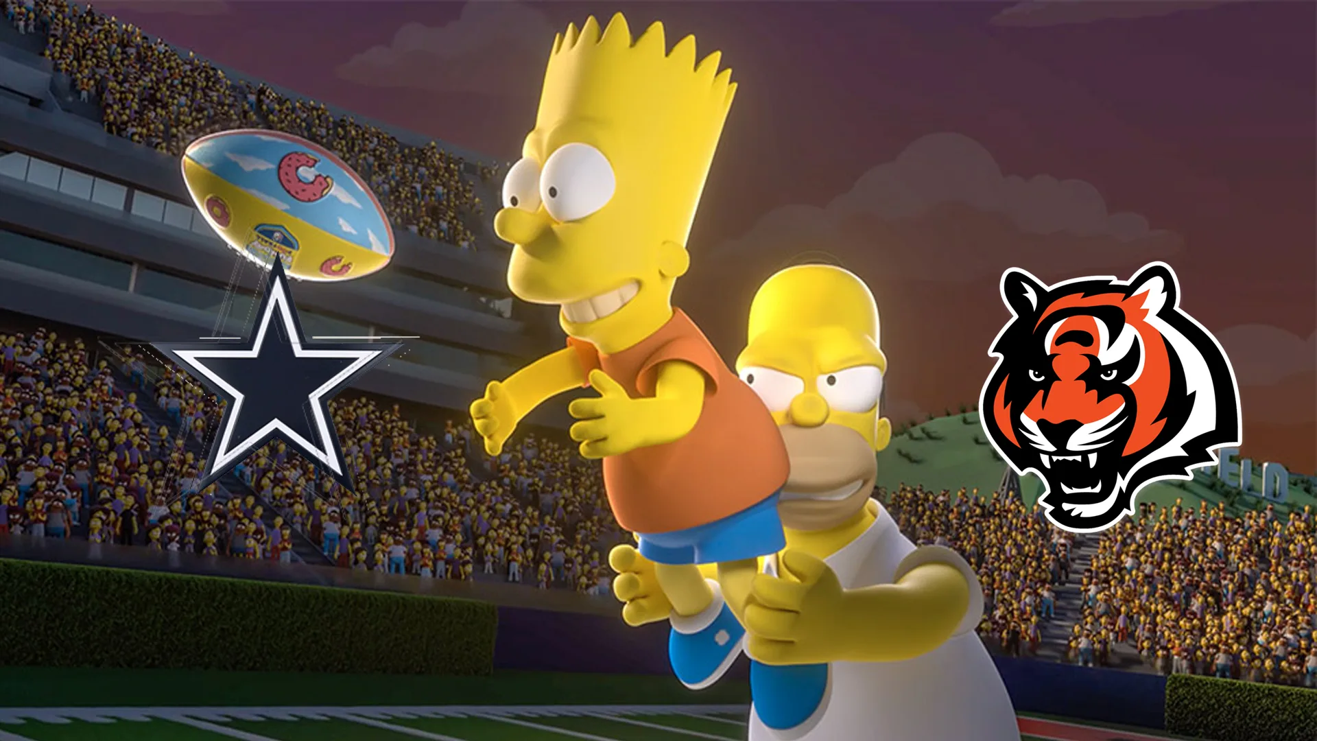 bengals cowboys simpsons