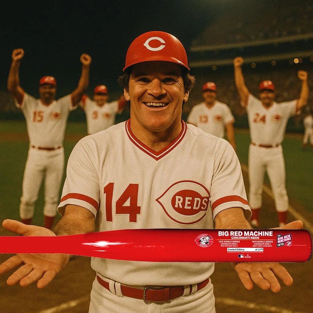 50th Anniversary Big Red Machine Limited Edition Bat – Only 1,975 Made!