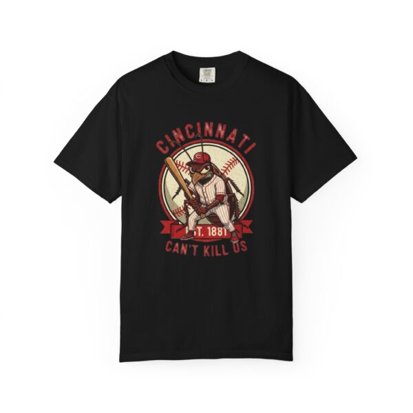 Cincinnati Reds ‘Can’t Kill Us’ Postseason T-Shirt – Gritty Cincinnati Baseball Fan Gear