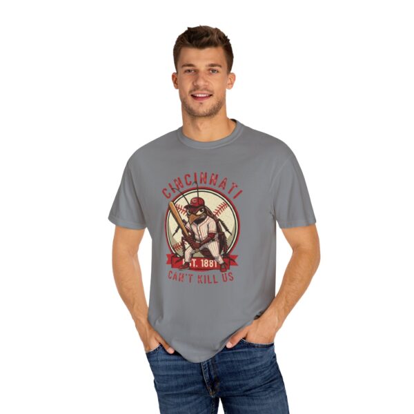 Cincinnati Reds ‘Can’t Kill Us’ Postseason T-Shirt – Gritty Cincinnati Baseball Fan Gear