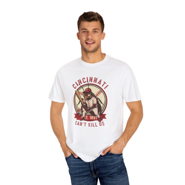 Cincinnati Reds ‘Can’t Kill Us’ Postseason T-Shirt – Gritty Cincinnati Baseball Fan Gear