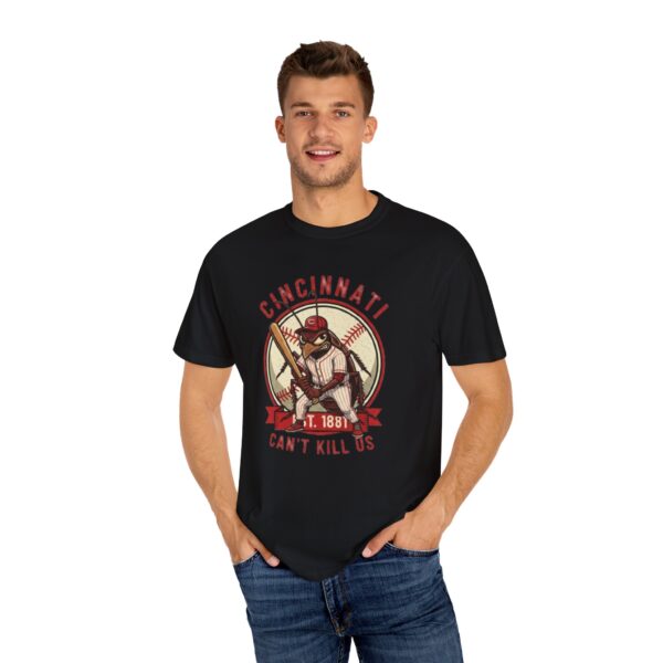Cincinnati Reds ‘Can’t Kill Us’ Postseason T-Shirt – Gritty Cincinnati Baseball Fan Gear