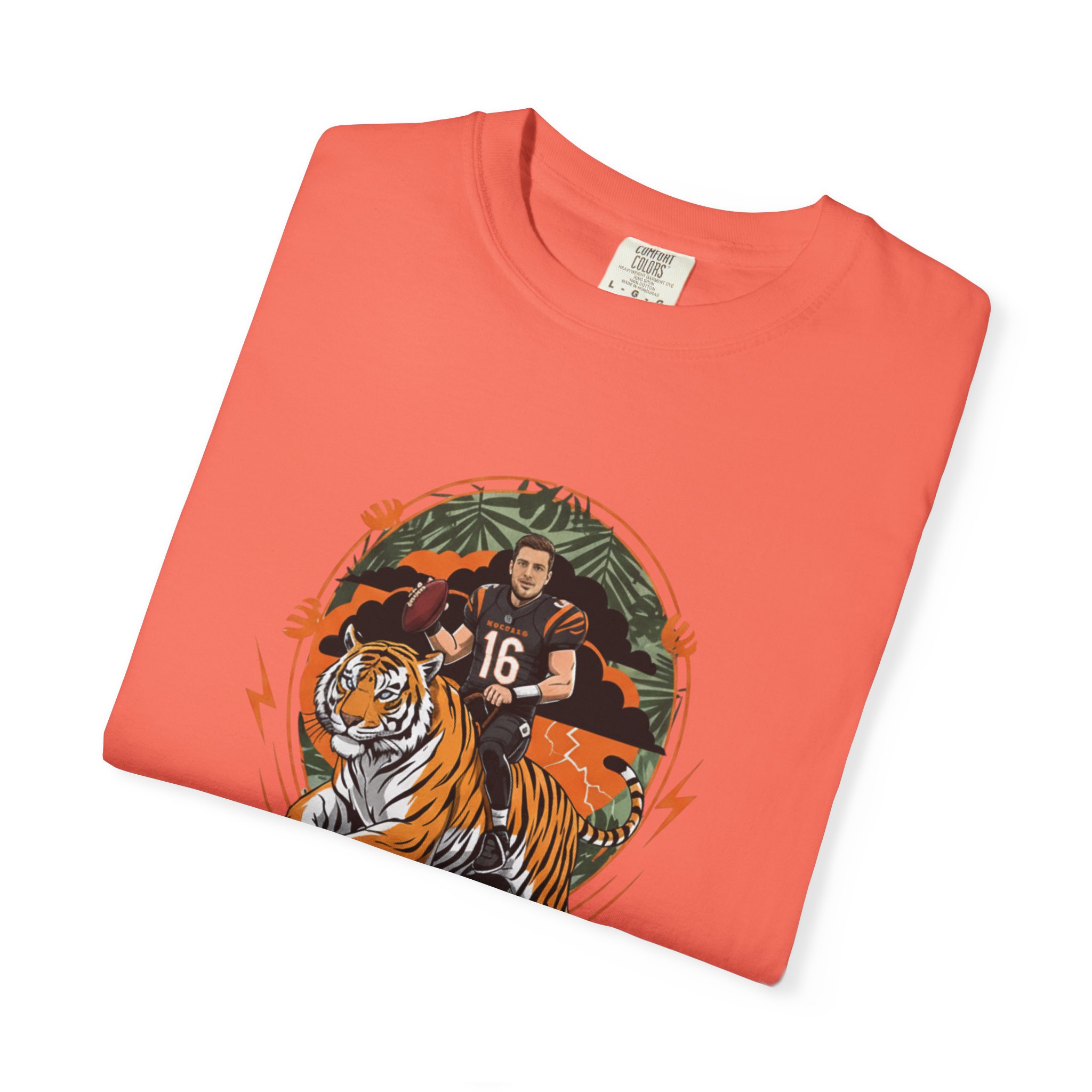 Joe Flacco Cincinnati Bengals T-Shirt | Limited Edition “Flacco in the Jungle” Tee 7 Joe Flacco Cincinnati Bengals T-Shirt | Limited Edition “Flacco in the Jungle” Tee