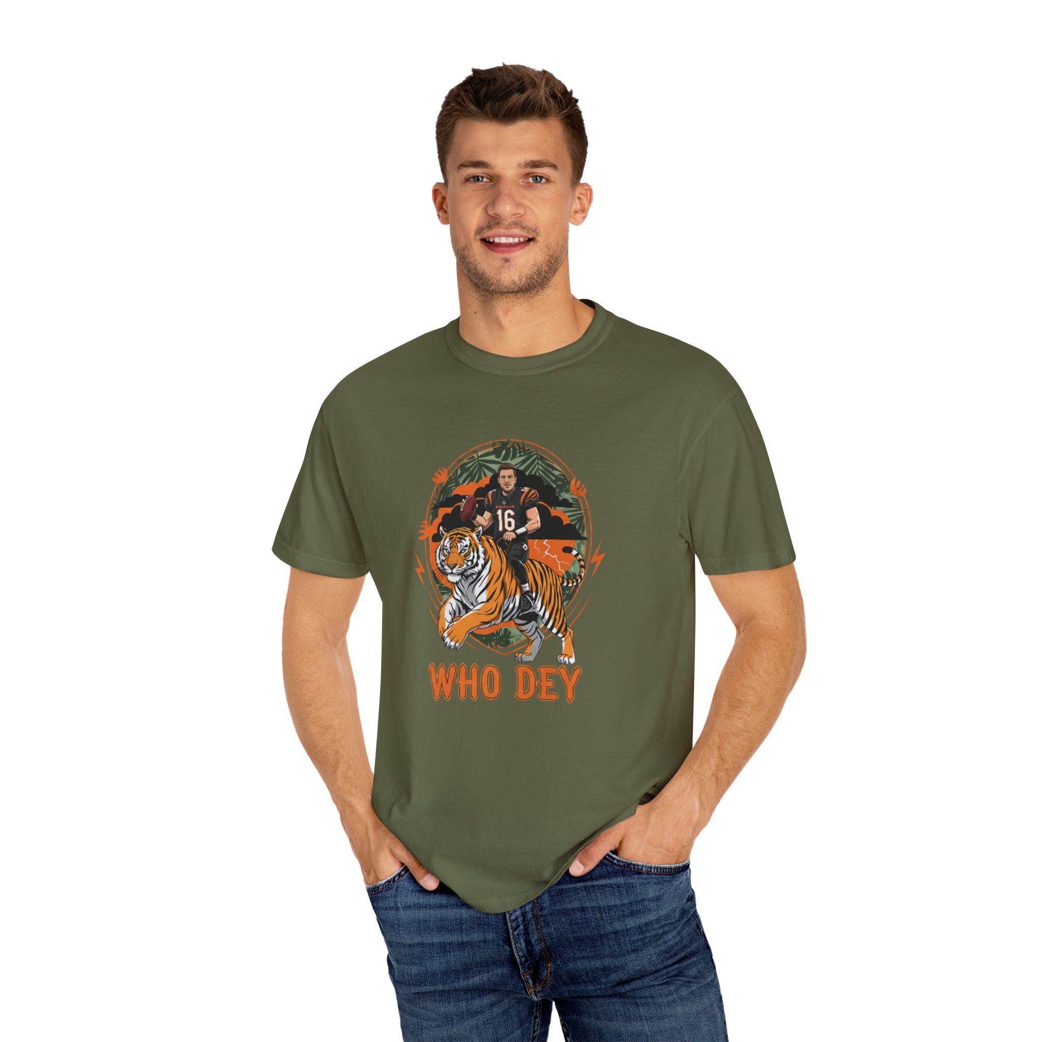 Joe Flacco Cincinnati Bengals T-Shirt | Limited Edition “Flacco in the Jungle” Tee 14 Joe Flacco Cincinnati Bengals T-Shirt | Limited Edition “Flacco in the Jungle” Tee