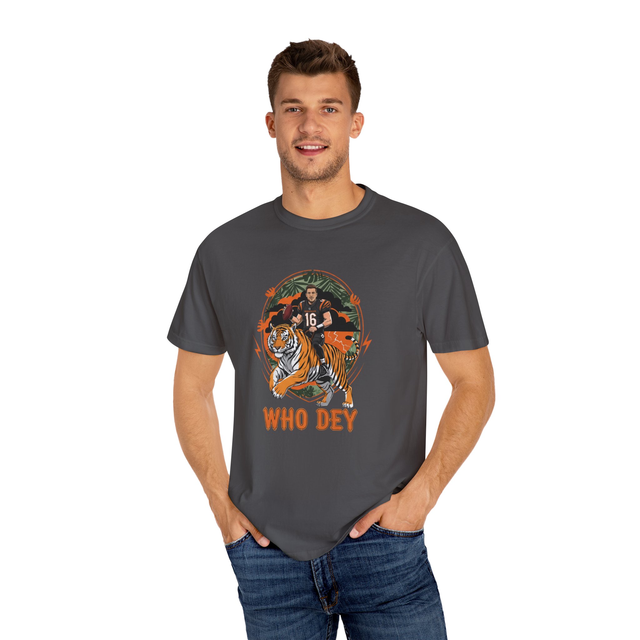 Joe Flacco Cincinnati Bengals T-Shirt | Limited Edition “Flacco in the Jungle” Tee 20 Joe Flacco Cincinnati Bengals T-Shirt | Limited Edition “Flacco in the Jungle” Tee
