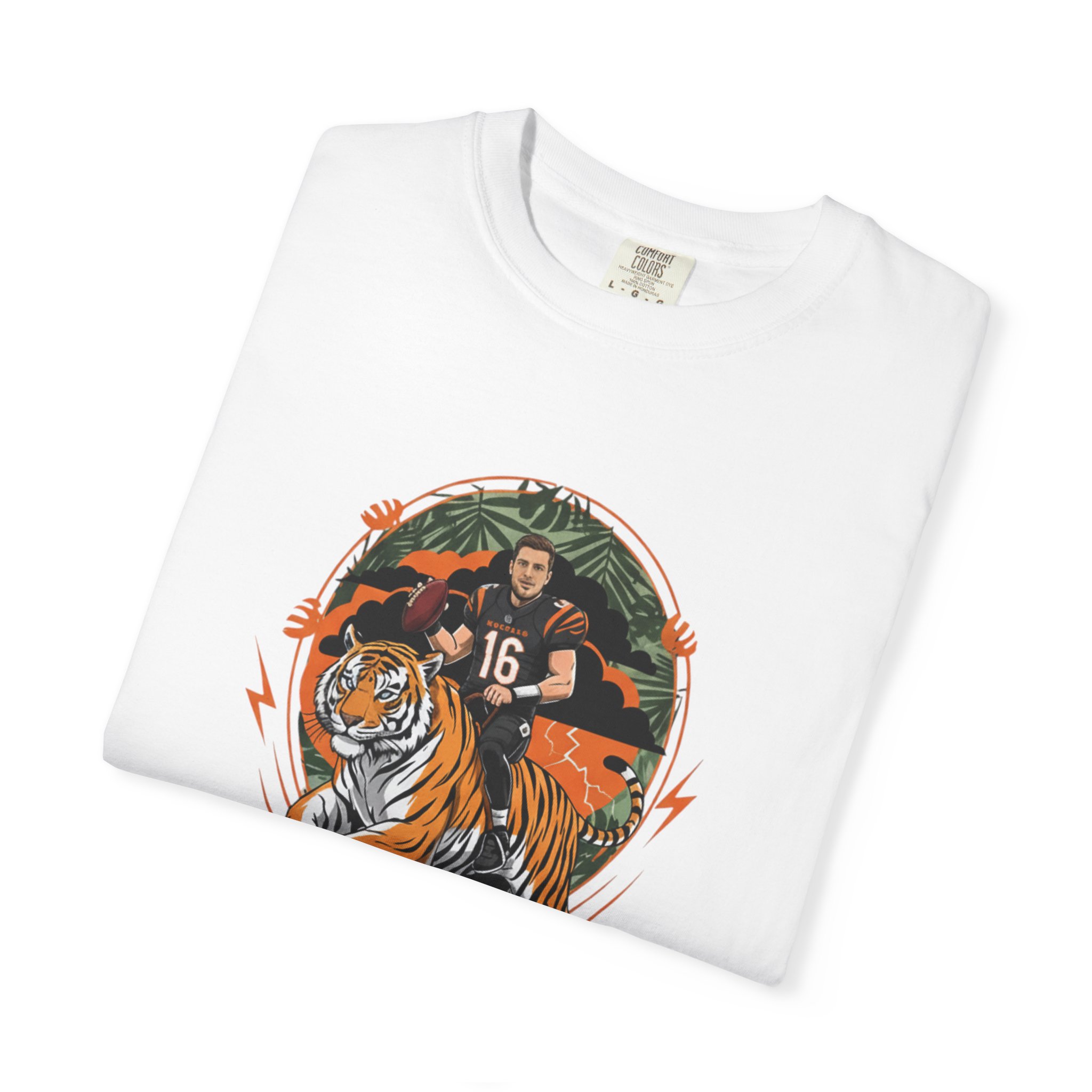 Joe Flacco Cincinnati Bengals T-Shirt | Limited Edition “Flacco in the Jungle” Tee 3 Joe Flacco Cincinnati Bengals T-Shirt | Limited Edition “Flacco in the Jungle” Tee