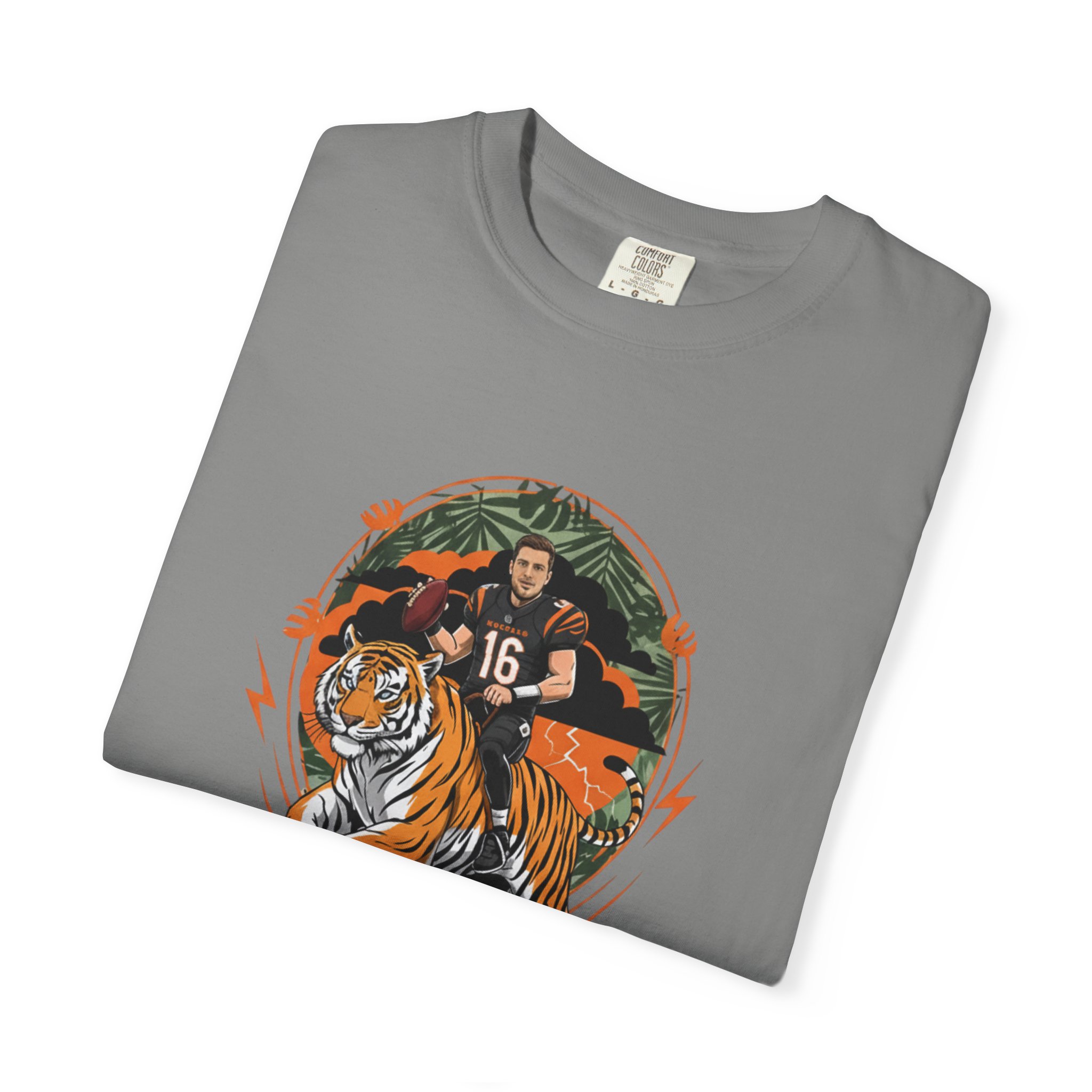 Joe Flacco Cincinnati Bengals T-Shirt | Limited Edition “Flacco in the Jungle” Tee 16 Joe Flacco Cincinnati Bengals T-Shirt | Limited Edition “Flacco in the Jungle” Tee