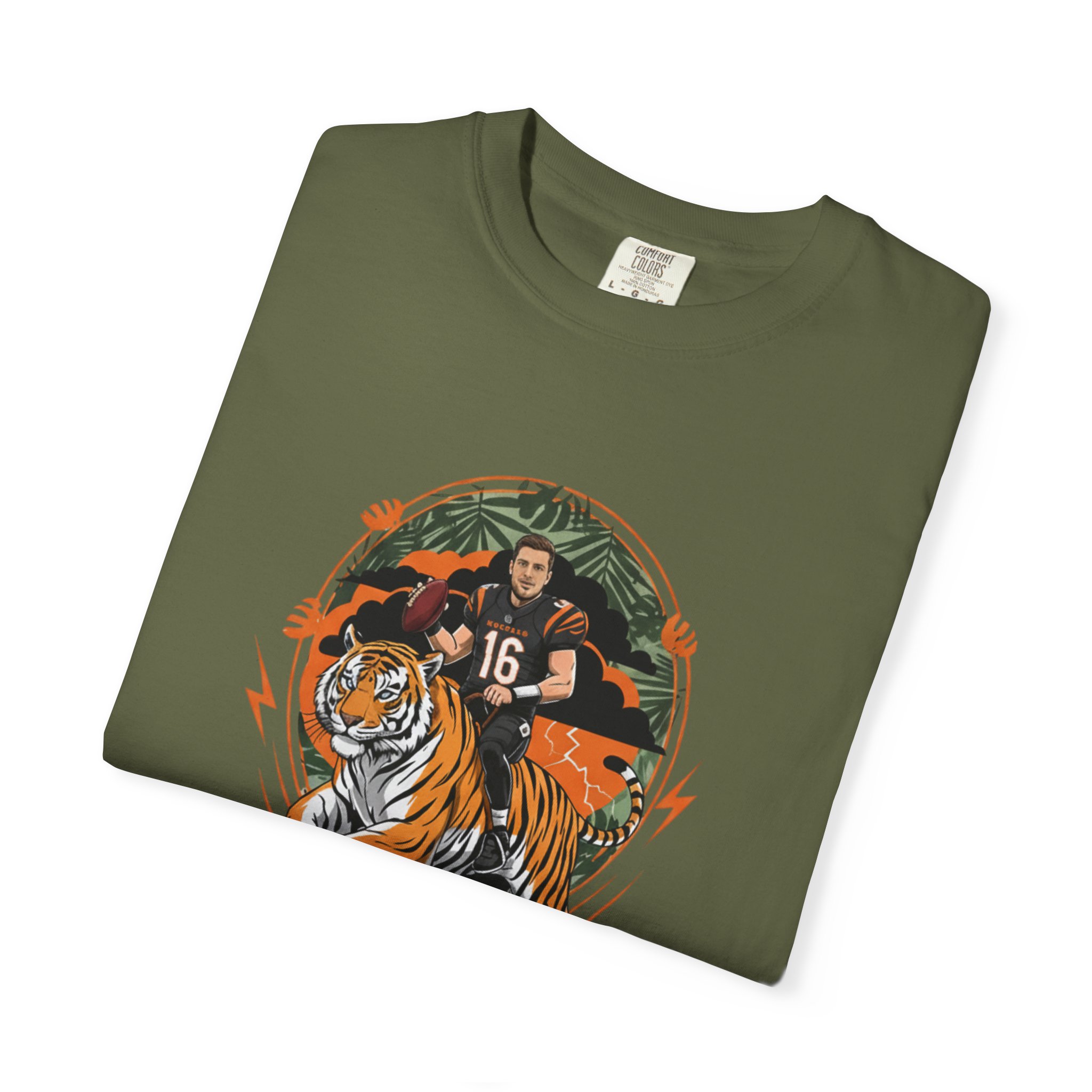 Joe Flacco Cincinnati Bengals T-Shirt | Limited Edition “Flacco in the Jungle” Tee 13 Joe Flacco Cincinnati Bengals T-Shirt | Limited Edition “Flacco in the Jungle” Tee