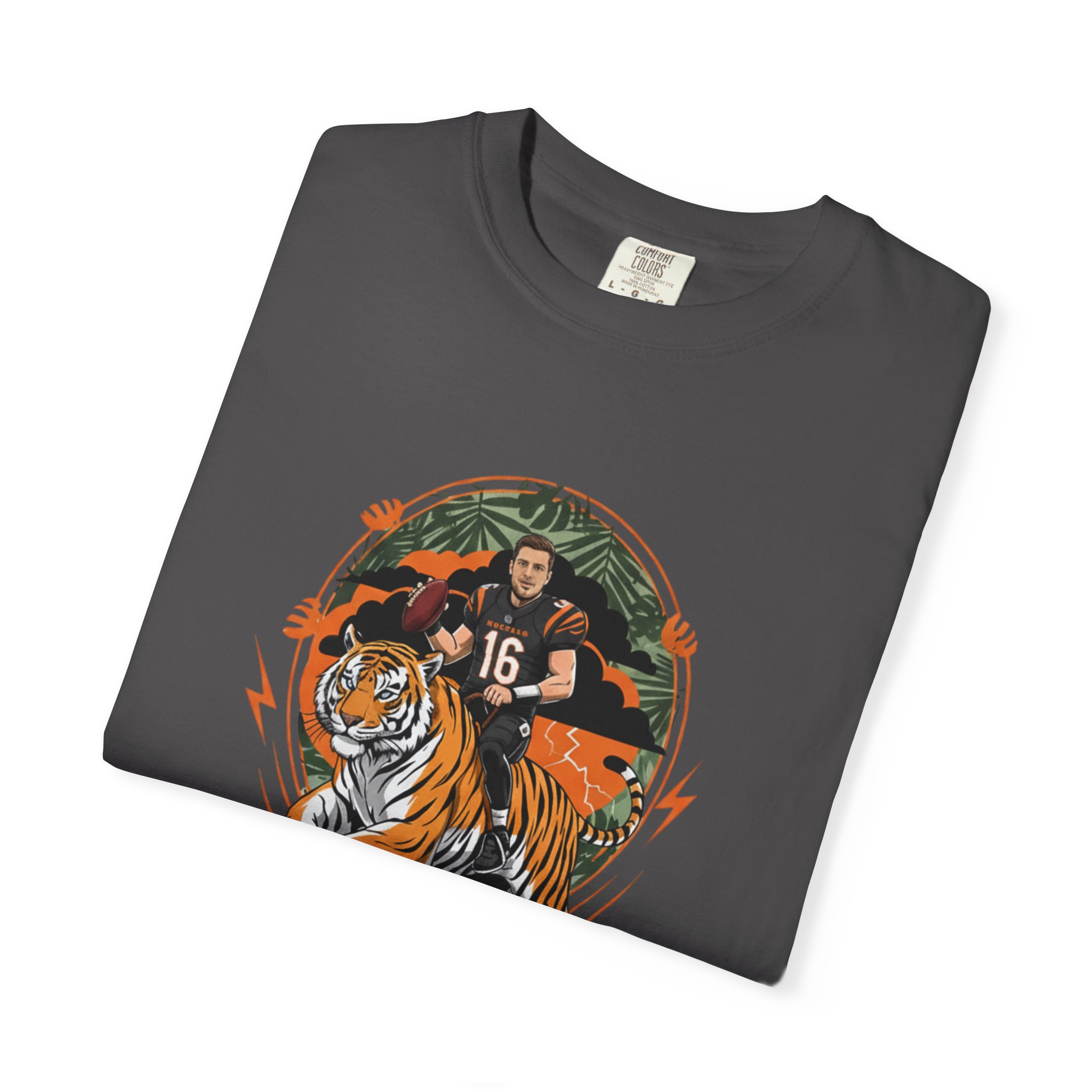 Joe Flacco Cincinnati Bengals T-Shirt | Limited Edition “Flacco in the Jungle” Tee 19 Joe Flacco Cincinnati Bengals T-Shirt | Limited Edition “Flacco in the Jungle” Tee