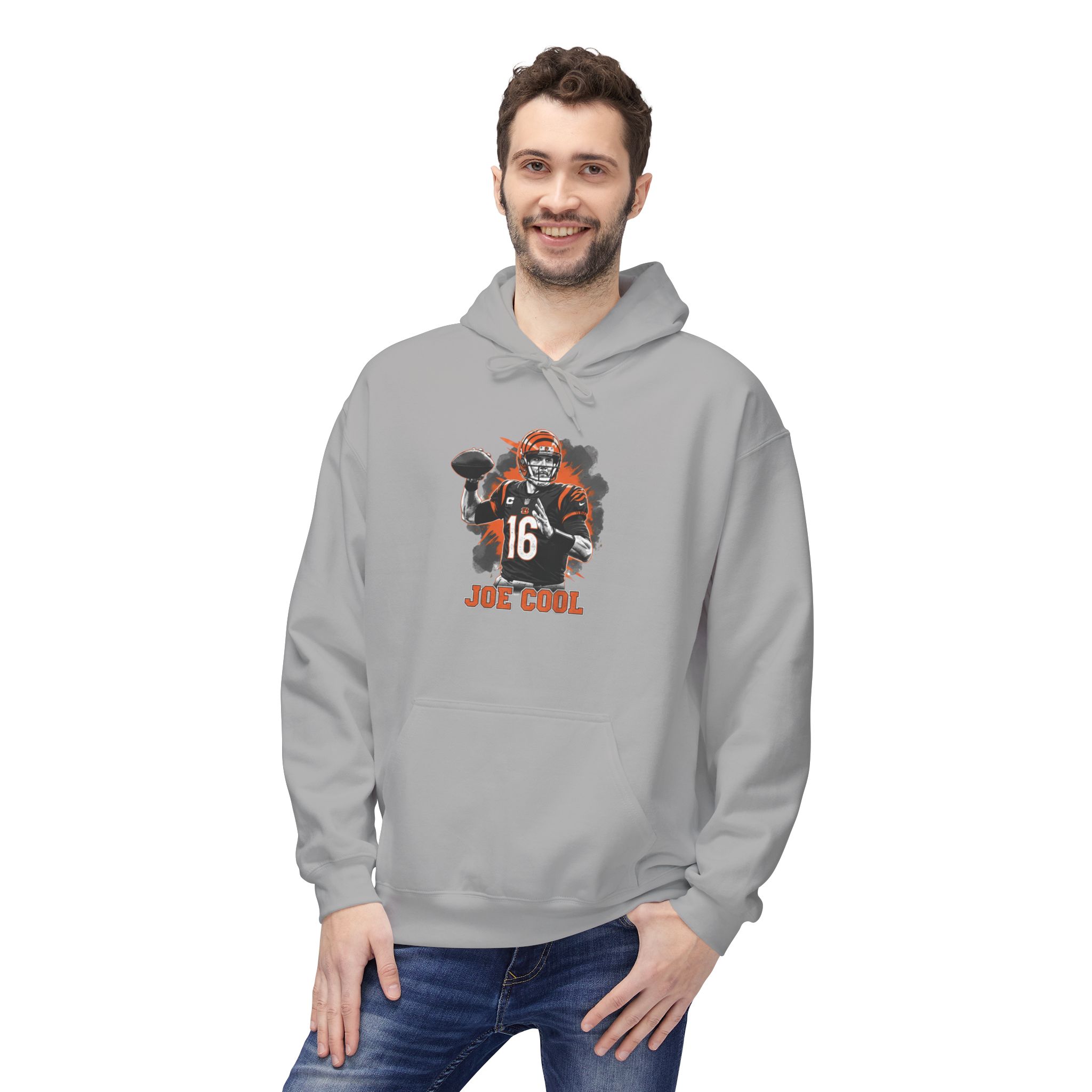 Joe Flacco “Joe Cool” Cincinnati Bengals Sweatshirt | Limited Fan Gear 7 Joe Flacco “Joe Cool” Cincinnati Bengals Sweatshirt | Limited Fan Gear