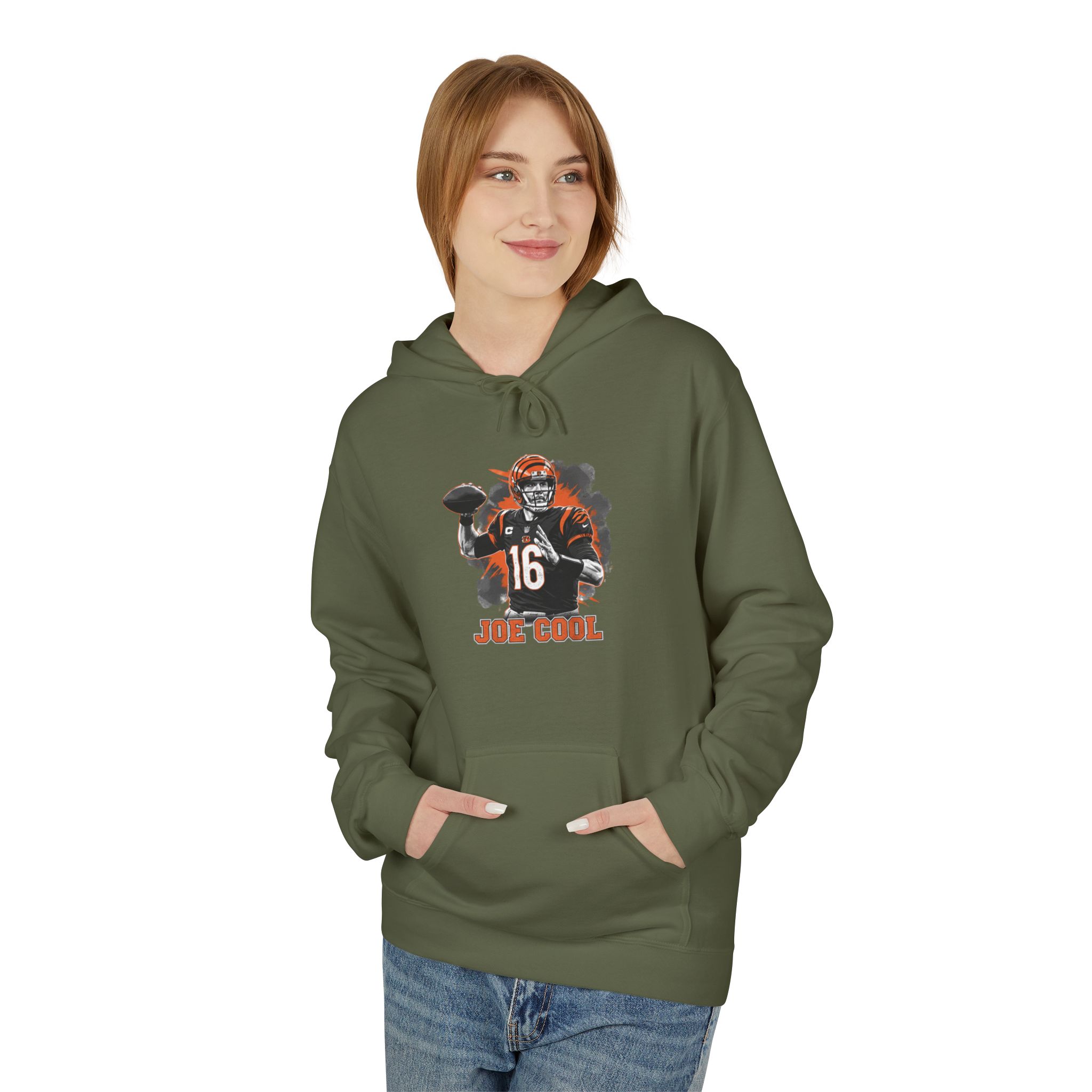 Joe Flacco “Joe Cool” Cincinnati Bengals Sweatshirt | Limited Fan Gear 18 Joe Flacco “Joe Cool” Cincinnati Bengals Sweatshirt | Limited Fan Gear