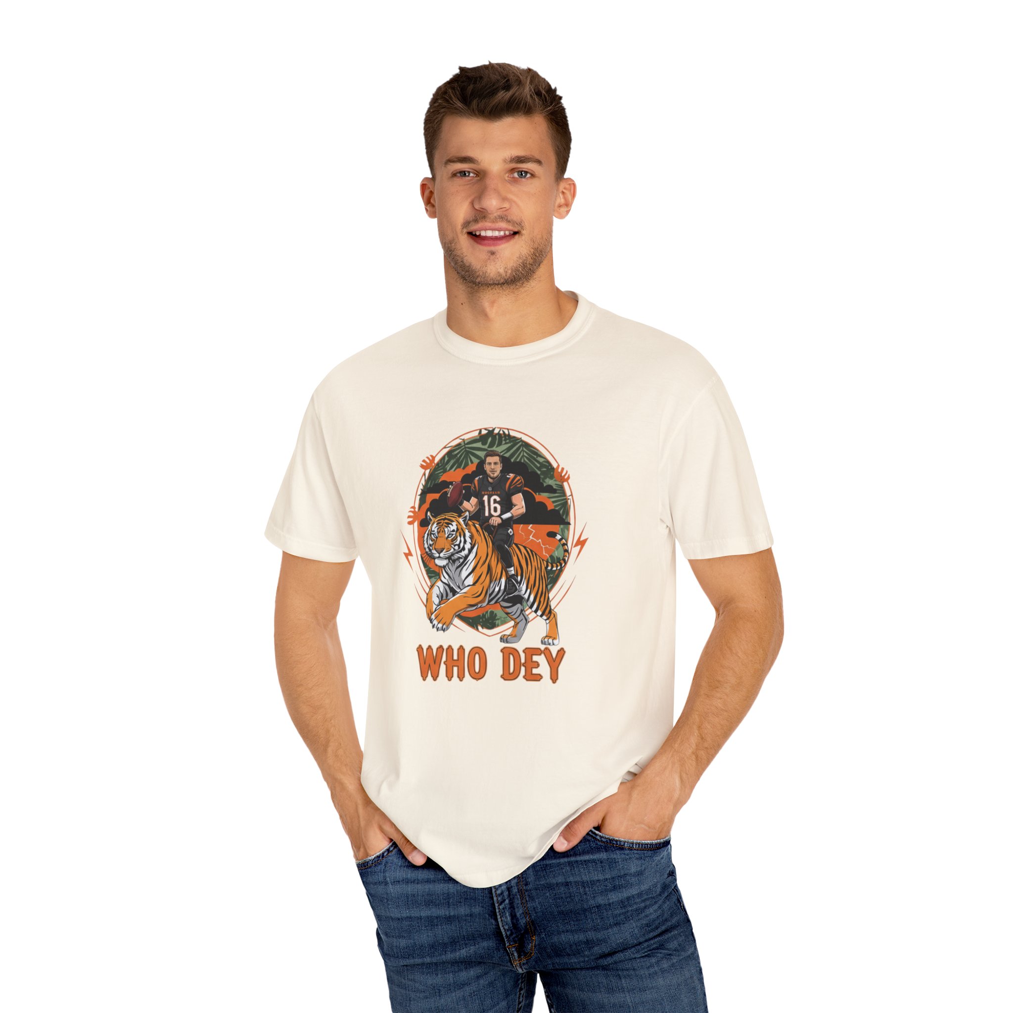 Joe Flacco Cincinnati Bengals T-Shirt | Limited Edition “Flacco in the Jungle” Tee 11 Joe Flacco Cincinnati Bengals T-Shirt | Limited Edition “Flacco in the Jungle” Tee