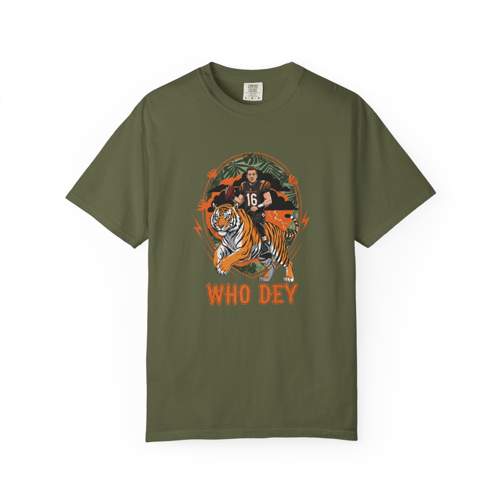 Joe Flacco Cincinnati Bengals T-Shirt | Limited Edition “Flacco in the Jungle” Tee 12 Joe Flacco Cincinnati Bengals T-Shirt | Limited Edition “Flacco in the Jungle” Tee