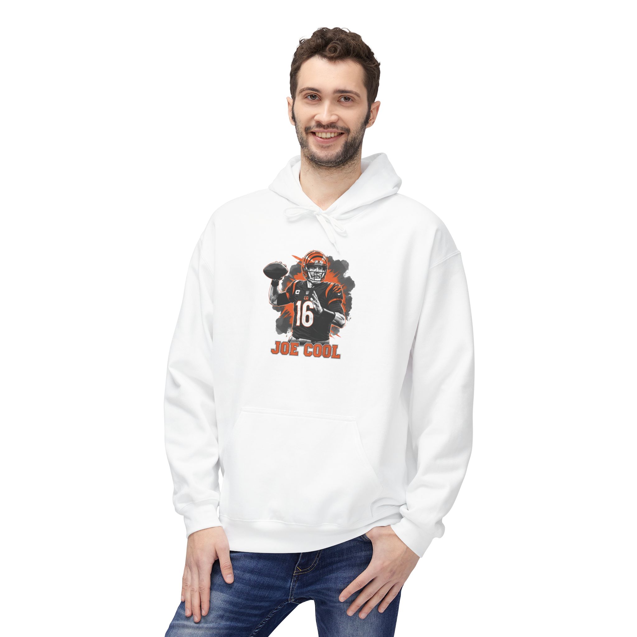 Joe Flacco “Joe Cool” Cincinnati Bengals Sweatshirt | Limited Fan Gear 5 Joe Flacco “Joe Cool” Cincinnati Bengals Sweatshirt | Limited Fan Gear