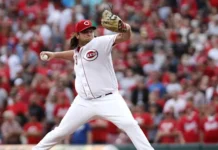 Ian Gibaut Outrighted To Minors ian gibaut in Cincinnati Reds uniform