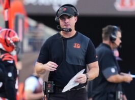 Zac Taylor Head Coach Cincinnati Bengals