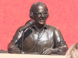 More Downtown Cincinnati Vandalism, This Time At GABP Marty brennaman statue damaged