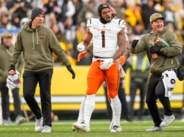 ja'marr chase spits on jalen ramsey