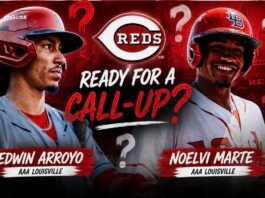 The Reds Have Two Red-Hot AAA Bats Waiting for a Chance – Is It Time?